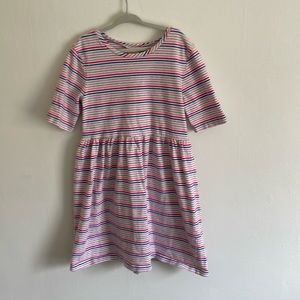 Gymboree Multicolored Stripe Dress Girls M